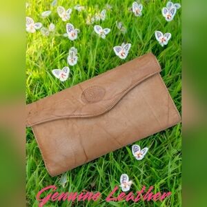 Genuine Leather Burton Fold Wallet